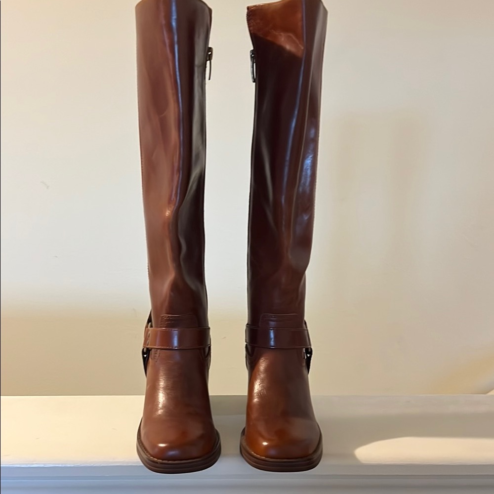 Marc Fisher Rich Brown Over the Knee Boots